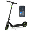 350W Foldable Electric Scooter for Adults with Smart App, 19 MPH Max Speed, 18–21 Mile Range and 8.5" Solid Tires
