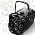 ubble Machine for Kids, High Output Bubble Maker Blower for Parties, Blue