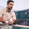 Pickleball Paddles, USAPA Approved Fiberglass Surface Pickleball Set with Pickleball Rackets, Pickleball Paddles Set for Men Women