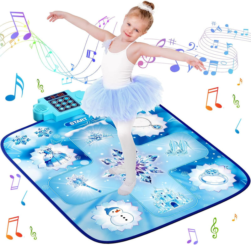 Dance Mat for Kids with 3 Play Modes, 8 Levels, LED Scoreboard & Music