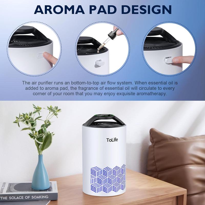 Tolife TZ-K1 Air Purifier Kills most Viruses Allergens/Dust/Germs GONE!