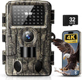 MRSCRET 4K 60MP WiFi Trail Camera,Game Cameras with Night Vision Motion Activated Waterproof,Suitable for Outdoor Wildlife Detection, Monitoring Home Security