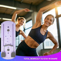Adjustable Flat Ab Board for Core Workout, Foldable Sit Up Bench for Home Fitness Training and Body Shaping