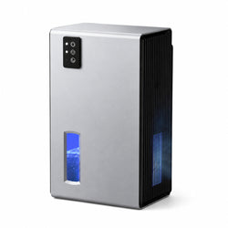 Dehumidifier for Home, 95 OZ Water Tank, (1000 sq.ft) Dehumidifiers for Bathroom Bedroom Basement with Auto Shut Off,7 Colors LED Light