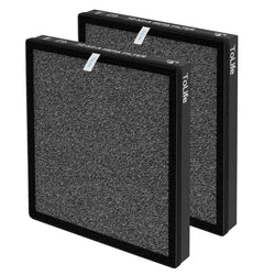 ToLife TZ-K2 Replacement Filter, 3-in-1 H13 HEPA & Activated Carbon, 2 Pack